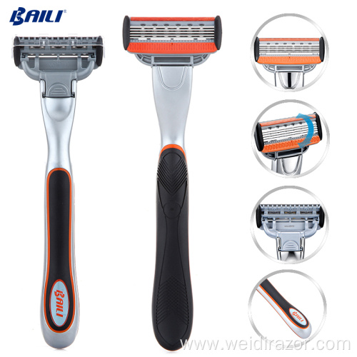 New arrival back shaver with shaving blades